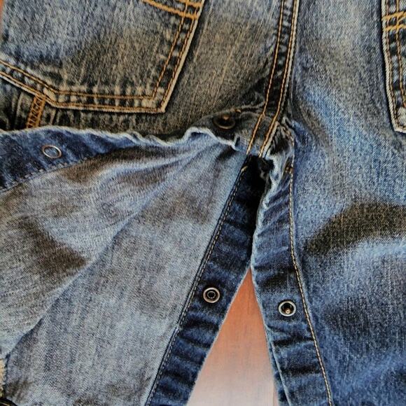 OSH KOSH BABY ADJUSTABLE OVERALLS SIZE 9 MONTHS - Picture 6 of 7